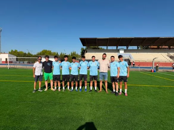 Arranca el II Clinic de Verano del Atlético Pedro Muñoz con la presencia del alcalde