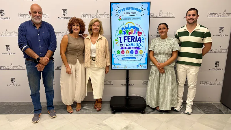 Antequera celebra su primera Feria de la Salud con actividades preventivas y lúdicas