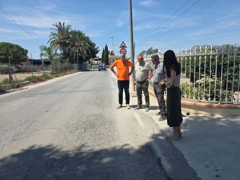 Lorca destina 290.000 euros a la mejora de caminos rurales en La Hoya, Tercia y Campillo