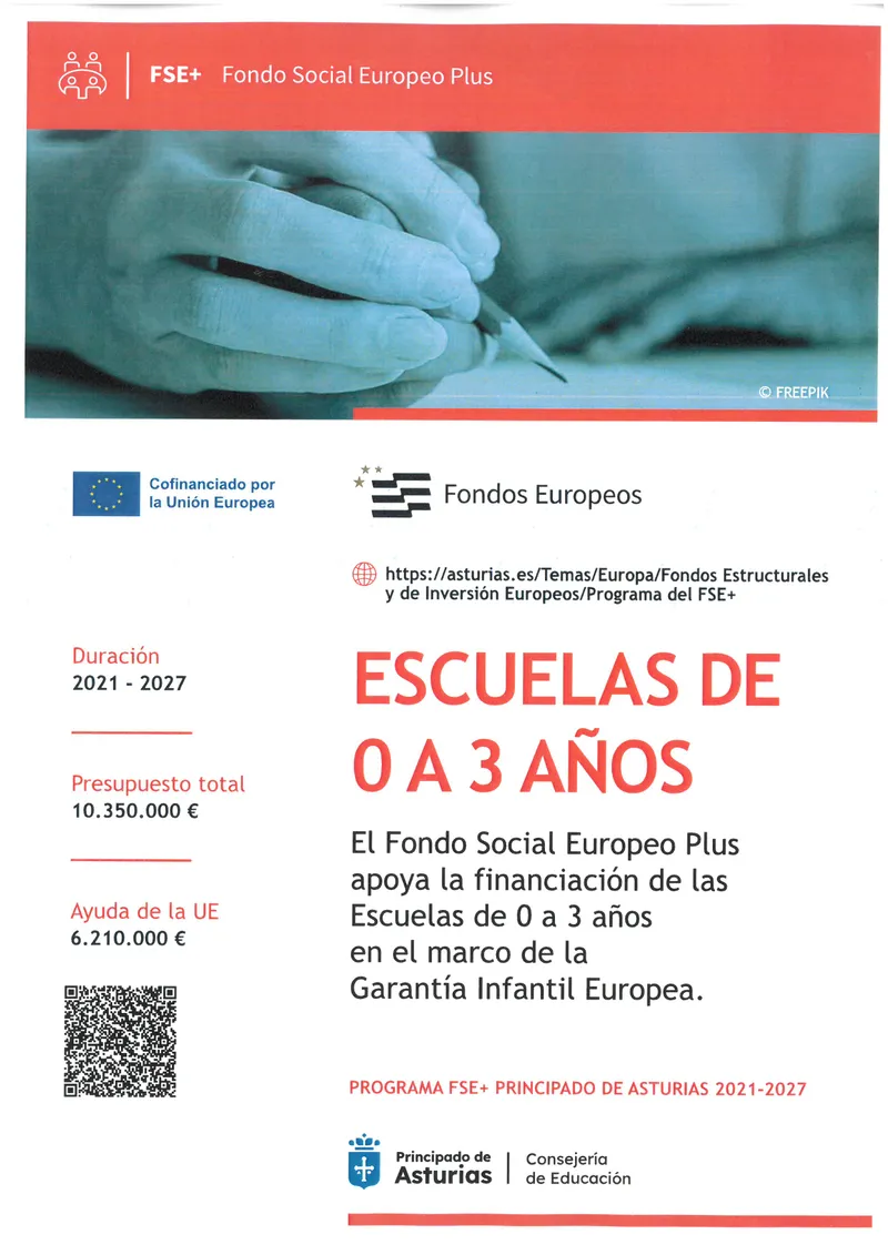 Proaza recibe fondos europeos para su Escuela Infantil de 0 a 3 años