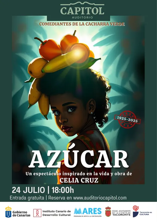 La compañía Comediantes de la Cacharra Verde estrena "Azúcar" en el Auditorio Capitol