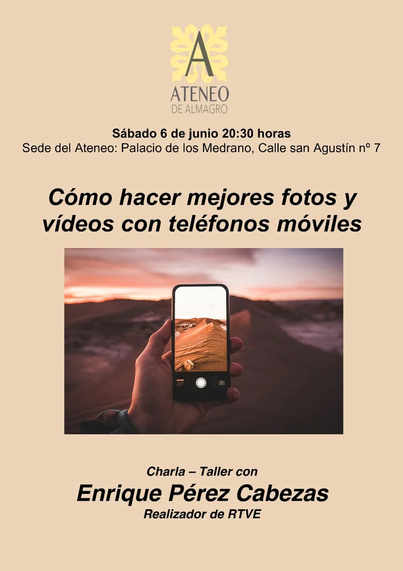 Almagro acoge un taller para mejorar la fotografía móvil