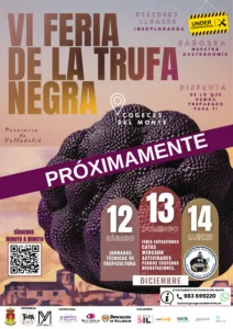 Cogeces del Monte celebra su VI Feria de la Trufa en diciembre
