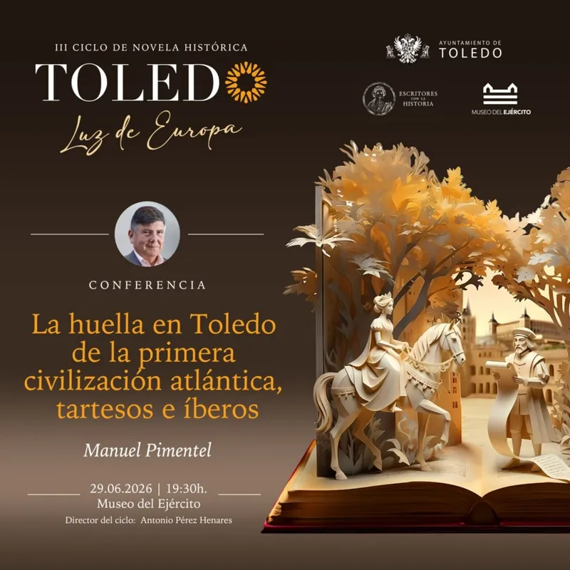 Manuel Pimentel explora la huella de Tartessos e Íberos en Toledo