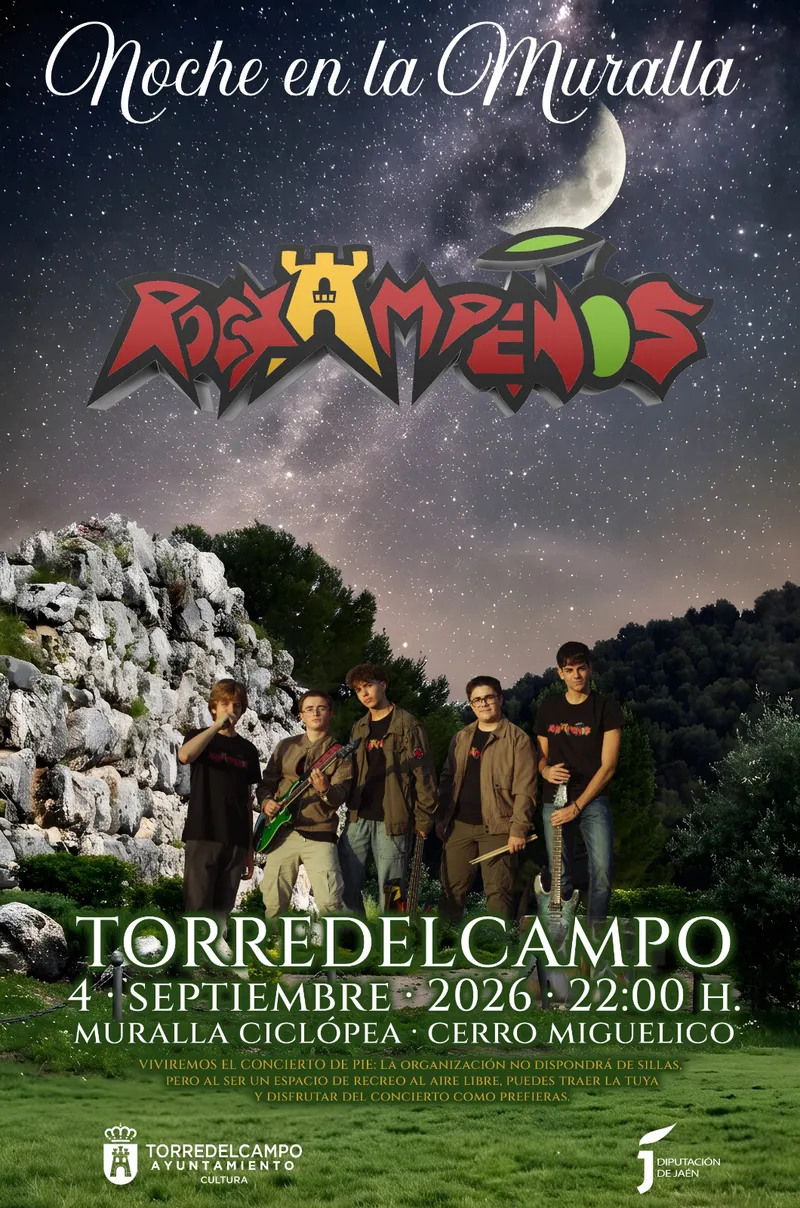 Torredelcampo celebra la Noche en la Muralla con un concierto de Rockampeños