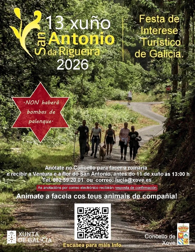 Abierta la inscripción para la Romaría ao San Antonio Ventureiro en A Rigueira