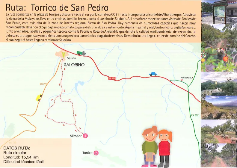 Salorino impulsa el turismo activo con cuatro nuevas rutas de senderismo