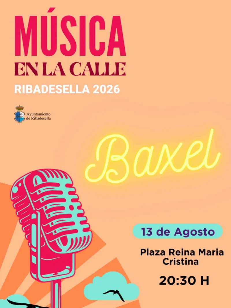 Baxel lleva la música de raíz asturiana a las plazas de Ribadesella