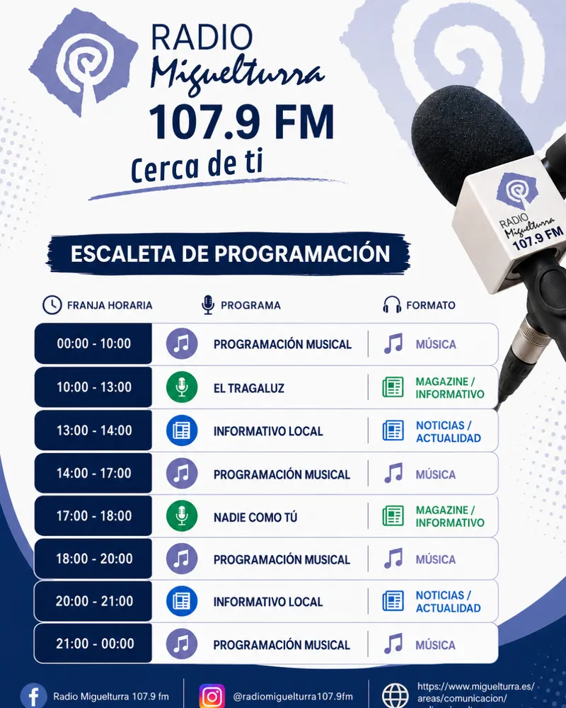 Radio Miguelturra: 25 años informando a los vecinos en el 107.9 FM