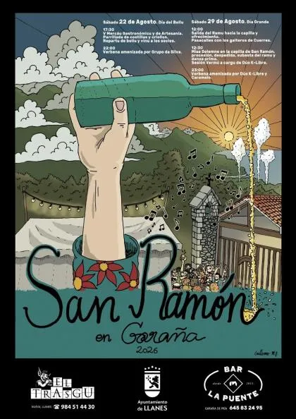 Garaña de Pría celebra las fiestas de San Ramón con gastronomía, artesanía y música