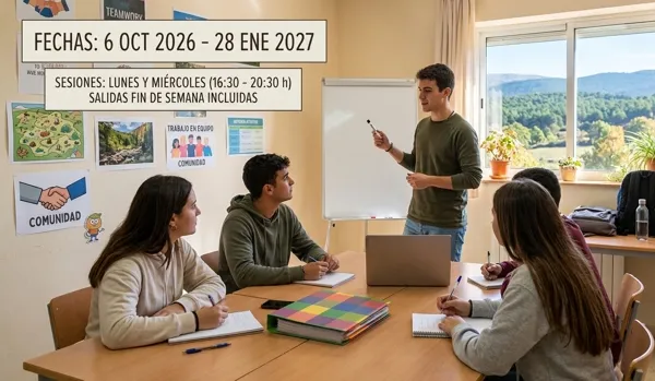 Moralzarzal abre inscripciones para el curso oficial de Monitor de Ocio y Tiempo Libre