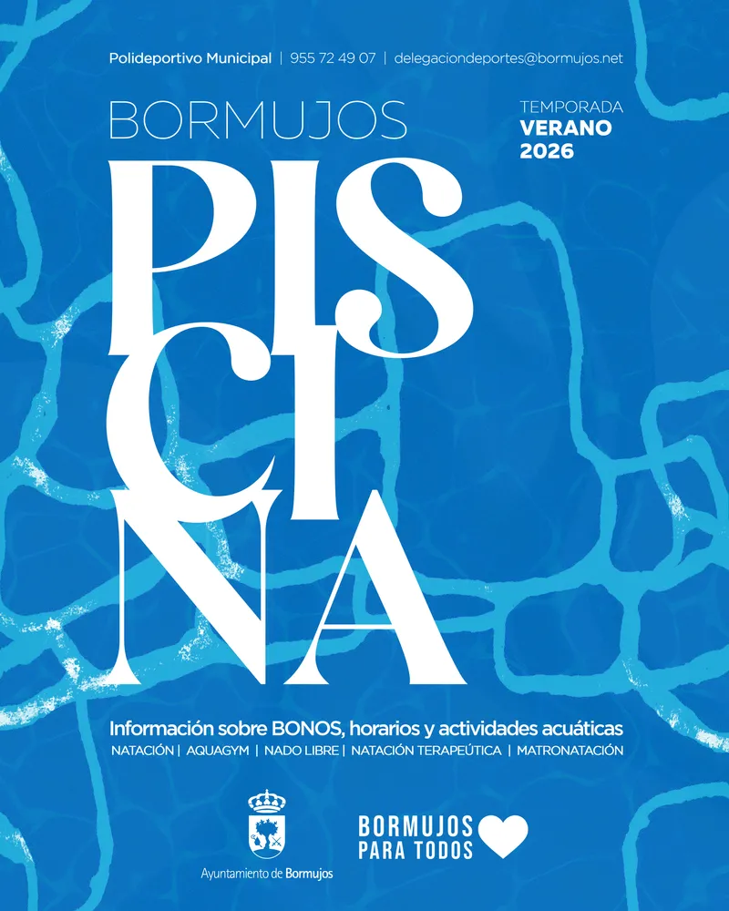 La piscina municipal de Bormujos abre sus puertas del 1 de julio al 31 de agosto