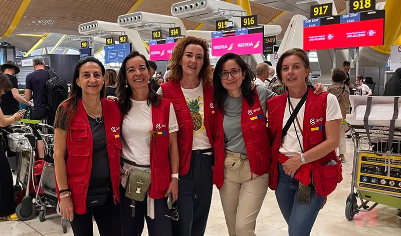 Profesionales sanitarios andaluces relevan a compañeros en la ayuda humanitaria a Venezuela