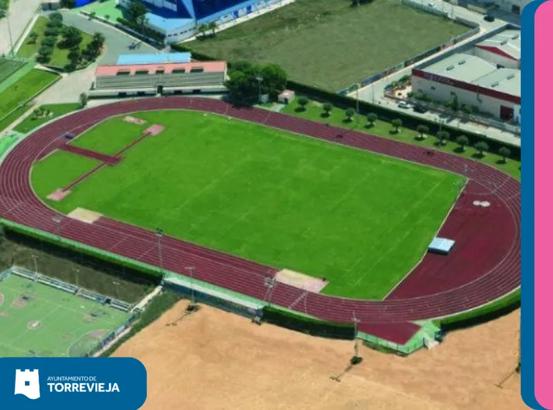 Torrevieja aprueba la contratación del proyecto para modernizar la pista de atletismo y crear zona de arena