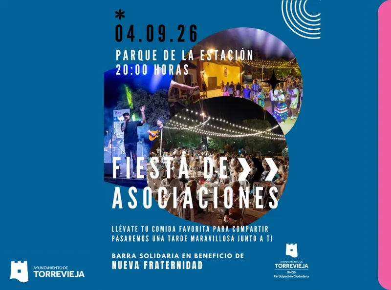 Torrevieja celebra la III Fiesta de las Asociaciones para reconocer su labor social