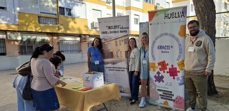 Huelva acerca el programa ERACIS+ a los vecinos de los Distritos III y VI