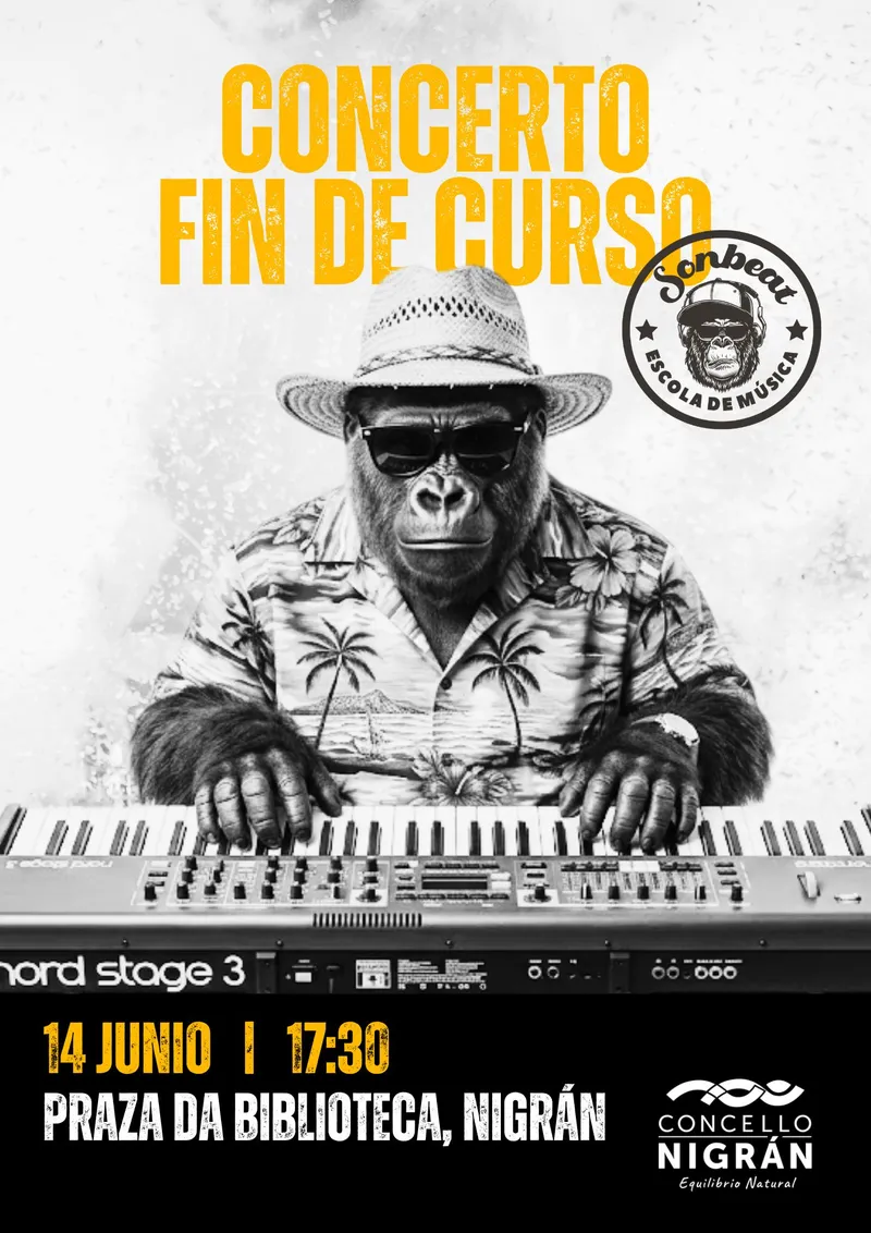 La Escola de Música Sonbeat de Nigrán celebra su concierto de fin de curso