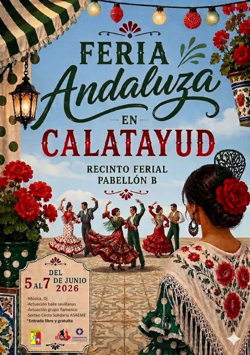 Calatayud acoge la Feria Andaluza con fines benéficos