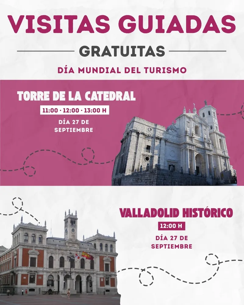 Valladolid ofrece visitas gratuitas a su patrimonio por el Día Mundial del Turismo