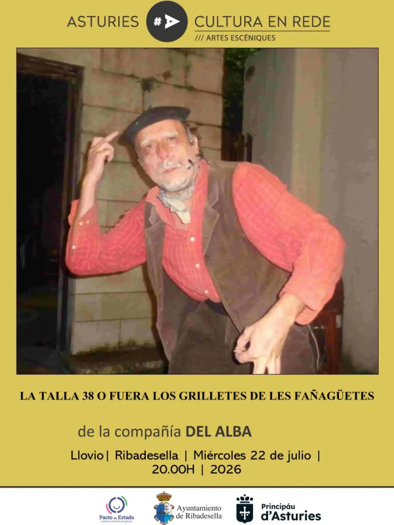 Carlos Alba lleva el humor y la sátira social a Lloviu con "La Talla 38"