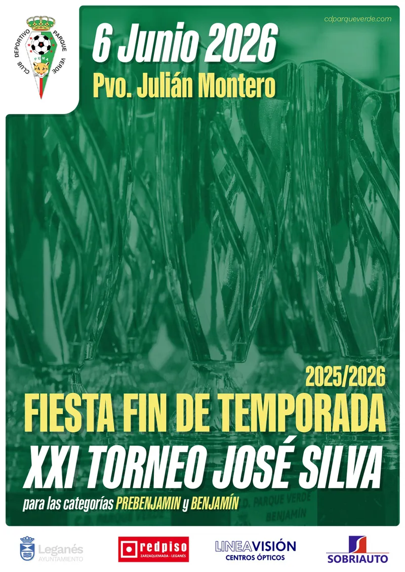 Leganés celebra el fin de temporada con el XXI Torneo Prebenjamín 'José Silva'