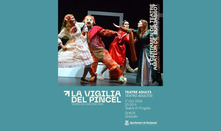 Burjassot estrena su Certamen de Teatro Amateur con 'La vigilia del pincel'