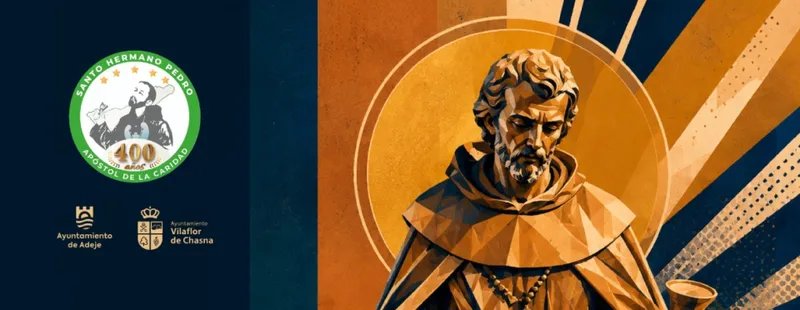 Adeje bendice una nueva escultura del Santo Hermano Pedro en Vilaflor de Chasna