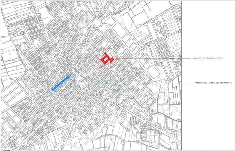 Almoradí renueva su centro urbano con la mejora del entorno del Teatro Cortés y el Museo del Terremoto