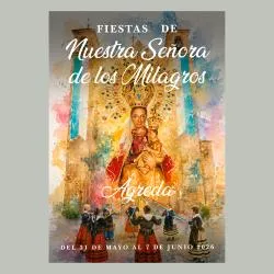 Ágreda presenta el cartel de las Fiestas de Nuestra Señora de los Milagros 2026