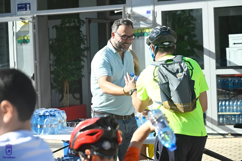 Tomelloso celebra el Día de la Bici con 1.500 participantes