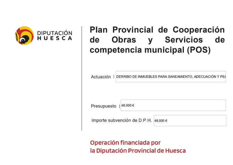 Albalatillo derribará inmuebles y peatonalizará calles con fondos provinciales