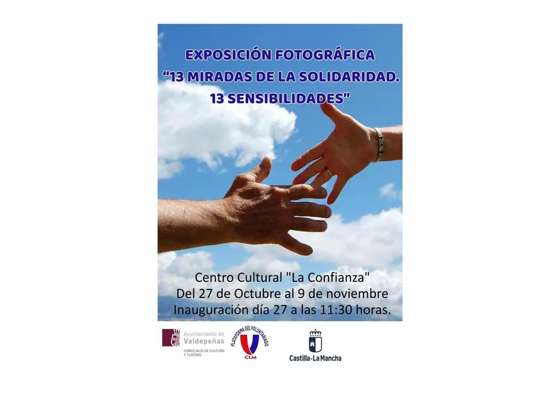 Valdepeñas acoge la exposición fotográfica sobre voluntariado '13 miradas de la solidaridad'