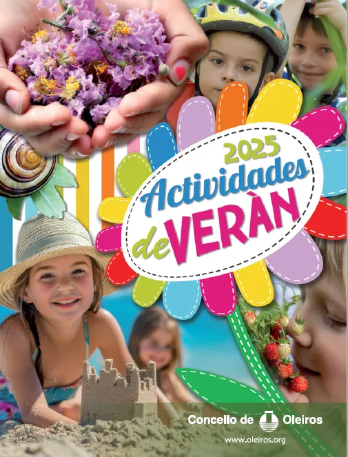 Oleiros abre inscripciones para las actividades de verano 2025 con novedades y ajustes técnicos