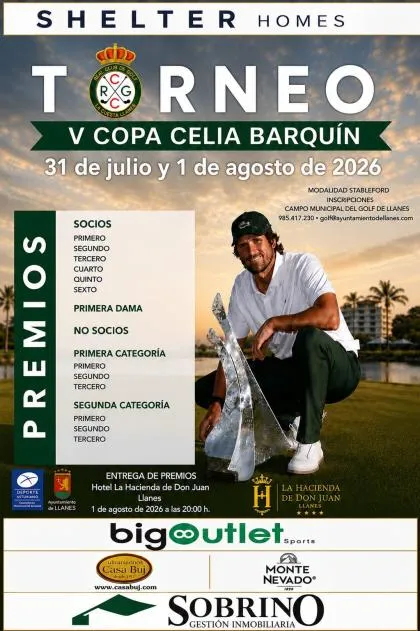 Llanes acoge la V Copa Celia Barquín de Golf en el Campo Municipal