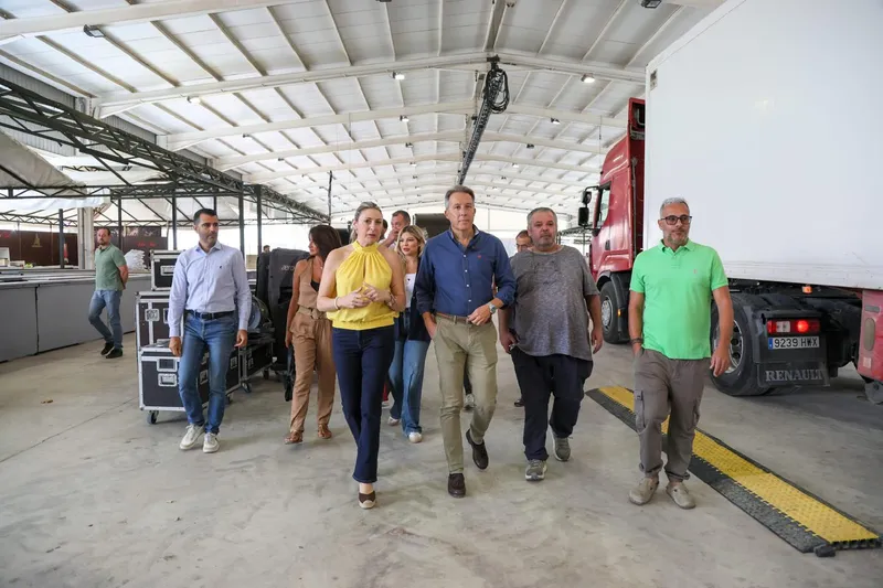 Lorca ultima los preparativos para su Feria con un despliegue logístico sin precedentes
