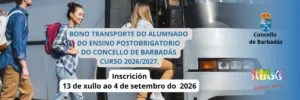 Barbadás supervisa el transporte autonómico tras quejas por saturación