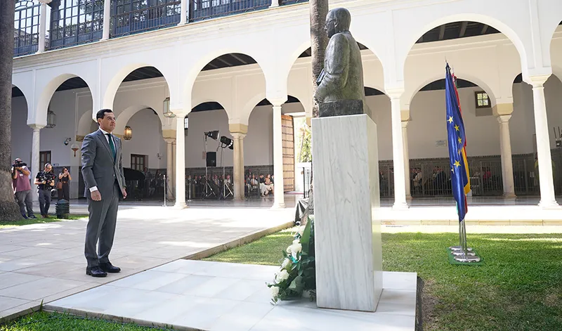 La Junta de Andalucía conmemora el 141 aniversario del nacimiento de Blas Infante en Casares