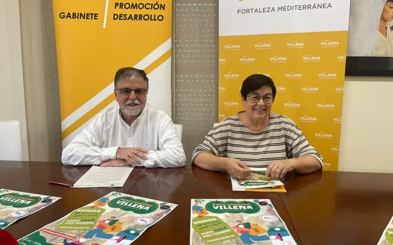 Villena lanza el Bono Consumo para impulsar el comercio local con 220.000 euros