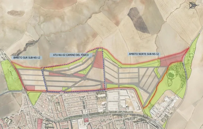 Écija aprueba definitivamente el proyecto urbanístico 'Camino del Físico' para 580 viviendas