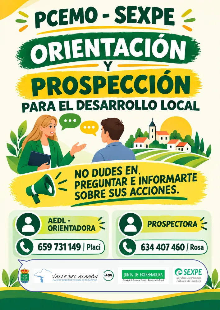 Huélaga inicia servicios gratuitos de orientación laboral y apoyo al emprendimiento