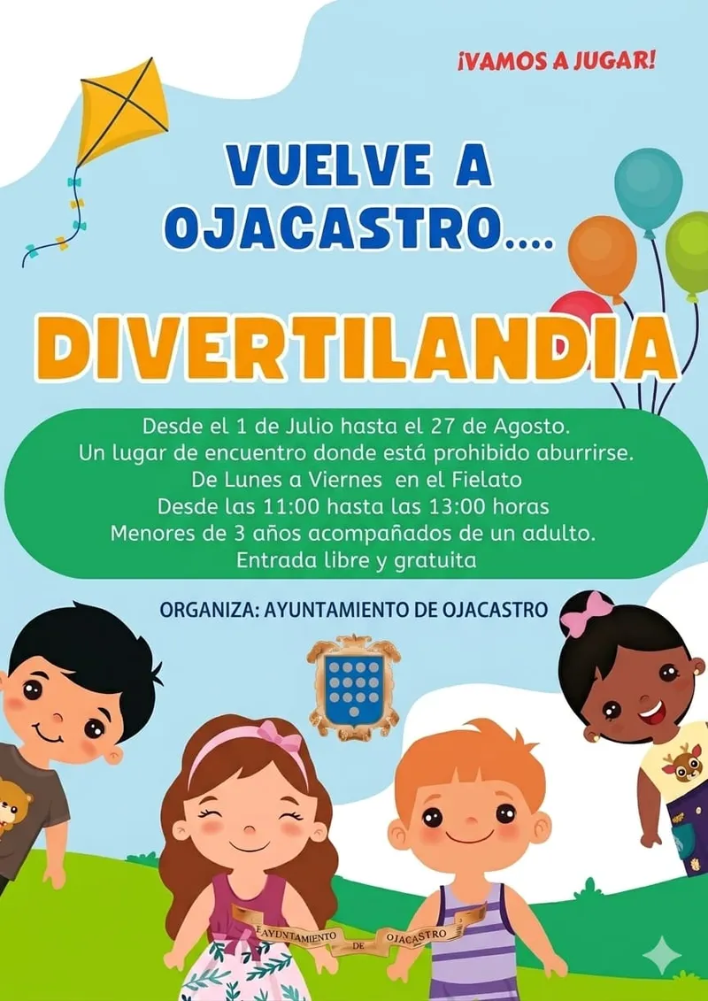 Ojacastro celebra el verano con 'Divertilandia' para los más pequeños