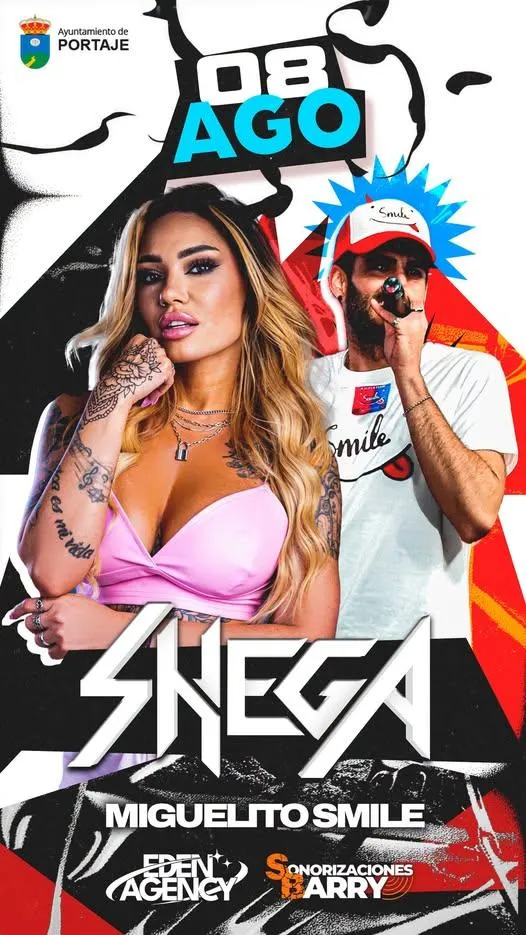 Portaje celebra el verano con Miguelito Smile y SHEGA