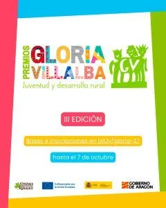 Impulso al talento joven rural aragonés con los Premios Gloria Villalba