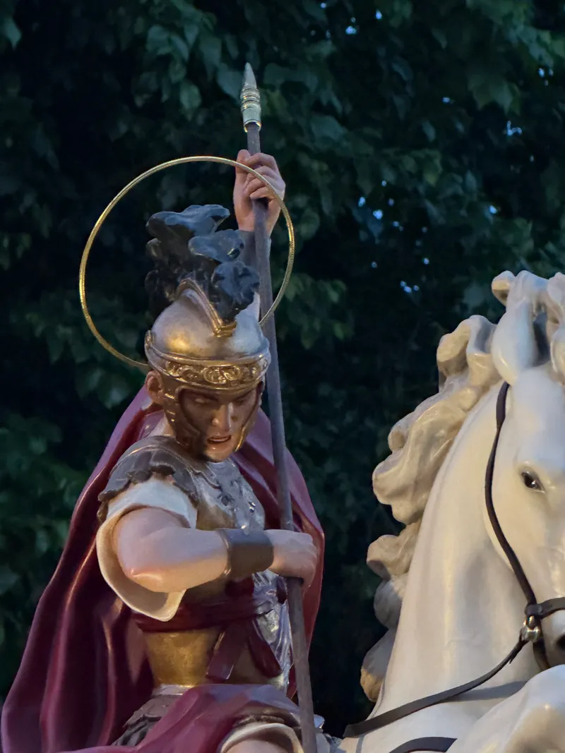 Almagro honra a San Jorge Mártir con actos religiosos y festivos