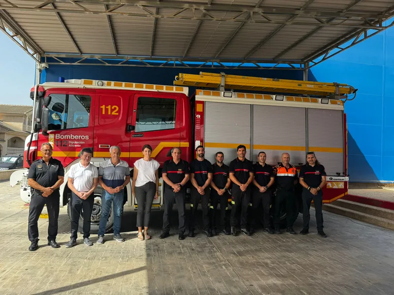Refuerzo estival de bomberos en Pilar de la Horadada para garantizar la seguridad