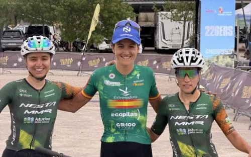 José Dias y Natalia Fischer se imponen en la primera etapa de la Colina Triste en Santo Domingo de Silos