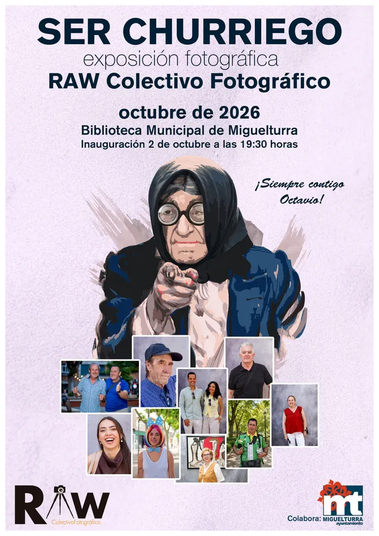 Exposición fotográfica 'Ser Churriego' abre sus puertas en Miguelturra