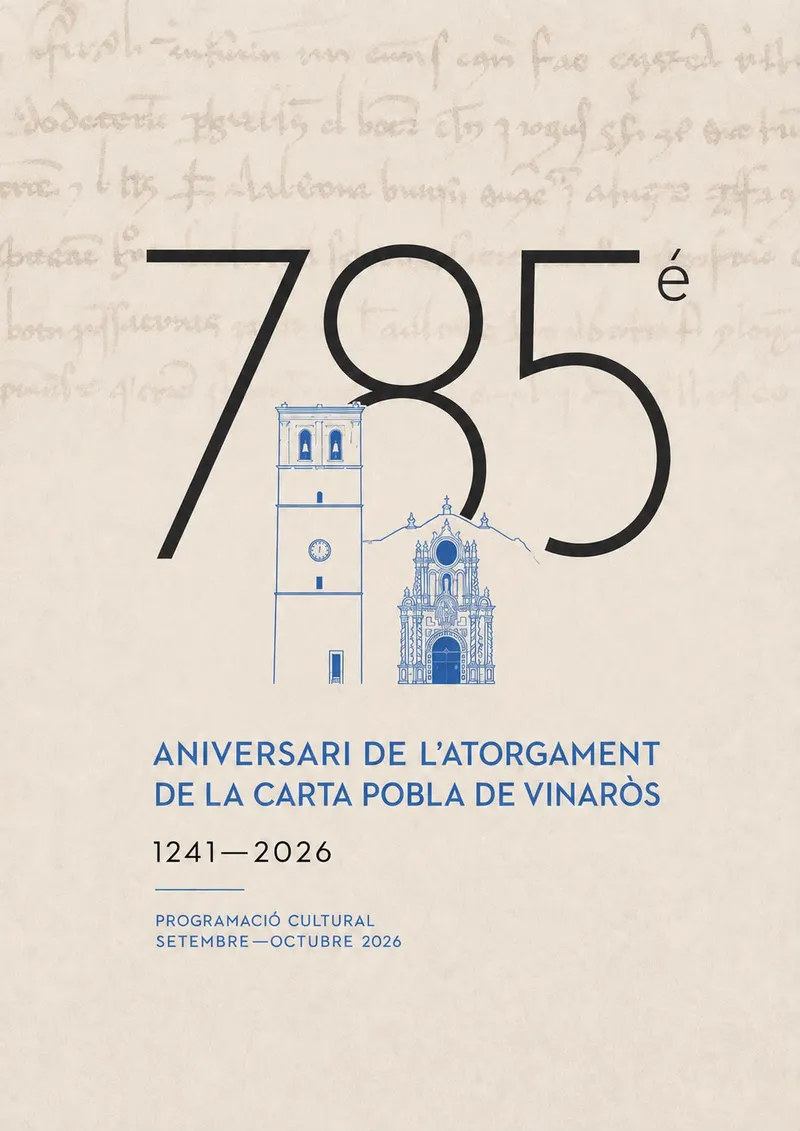 Vinaròs celebra 785 años de su Carta Puebla con más de 20 actos culturales