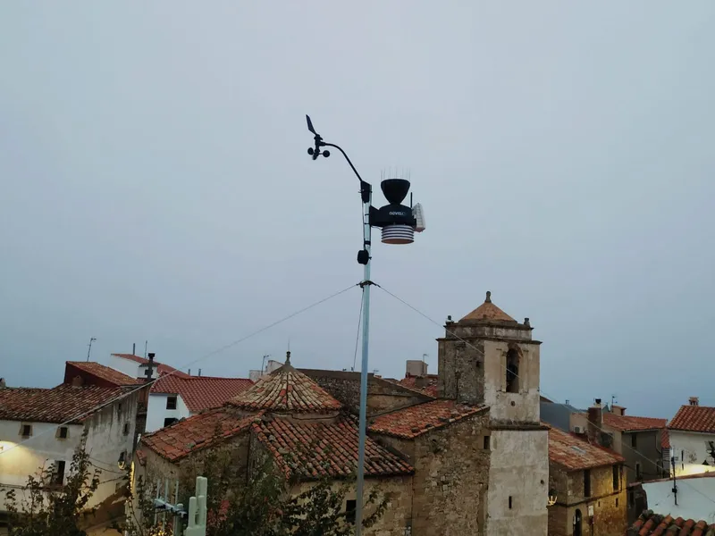 Benafigos se une a la Meteoxarxa con una nueva estación meteorológica en tiempo real