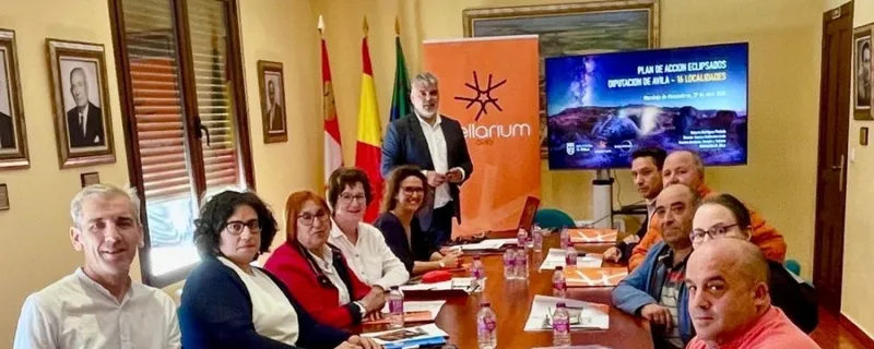 El Plan EclipsaDOS une a los municipios abulenses ante el eclipse solar del 12 de agosto